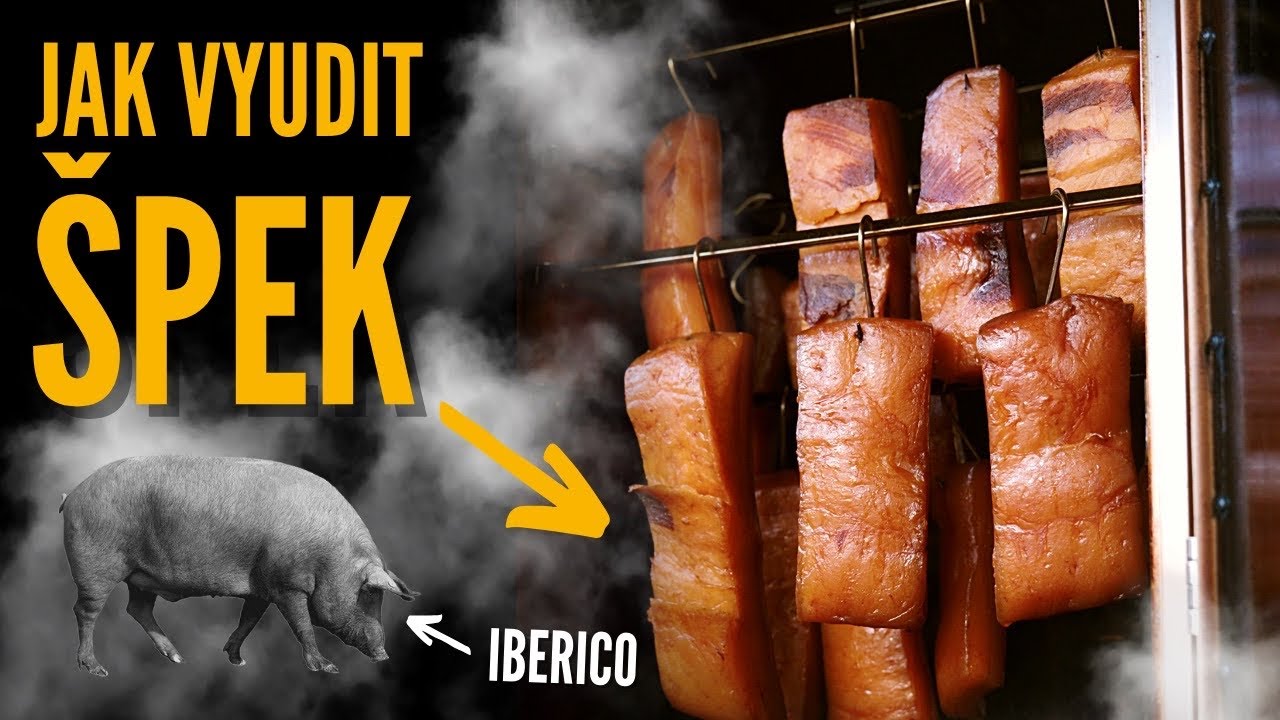 Začínáme s nakládáním a uzením - uzený špek / slanina 🥓 Na sucho solený  Iberijský špek