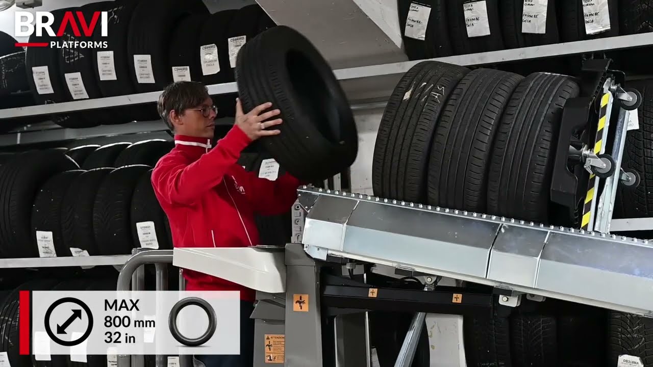 Riepu komplektētājs Bravi Sprint Tire Lifter