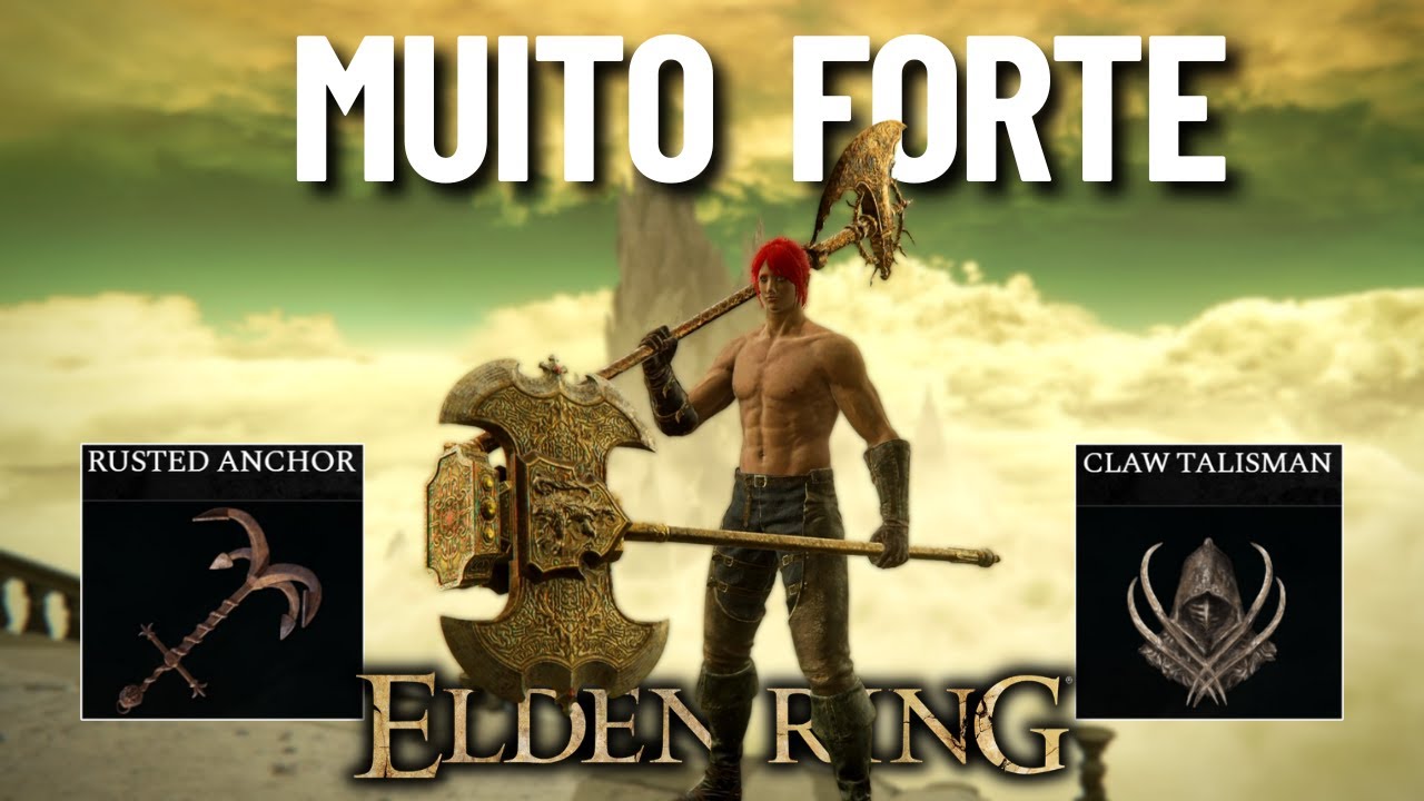 Esse é o Modo Fácil do Elden Ring - Build de MACHADÃO