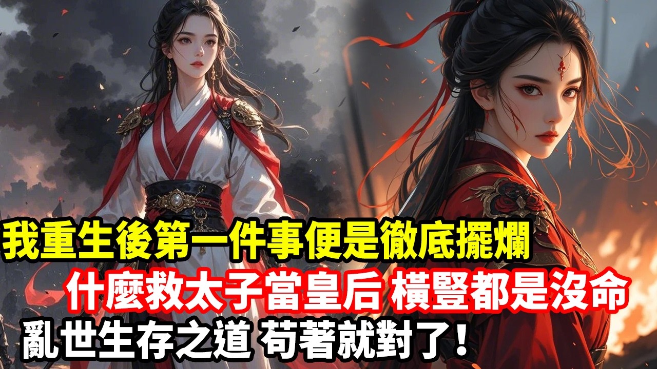 我重生後第一件事便是徹底擺爛，什麼救太子當皇后，橫豎都是沒命，亂世生存之道，苟著就對了！
