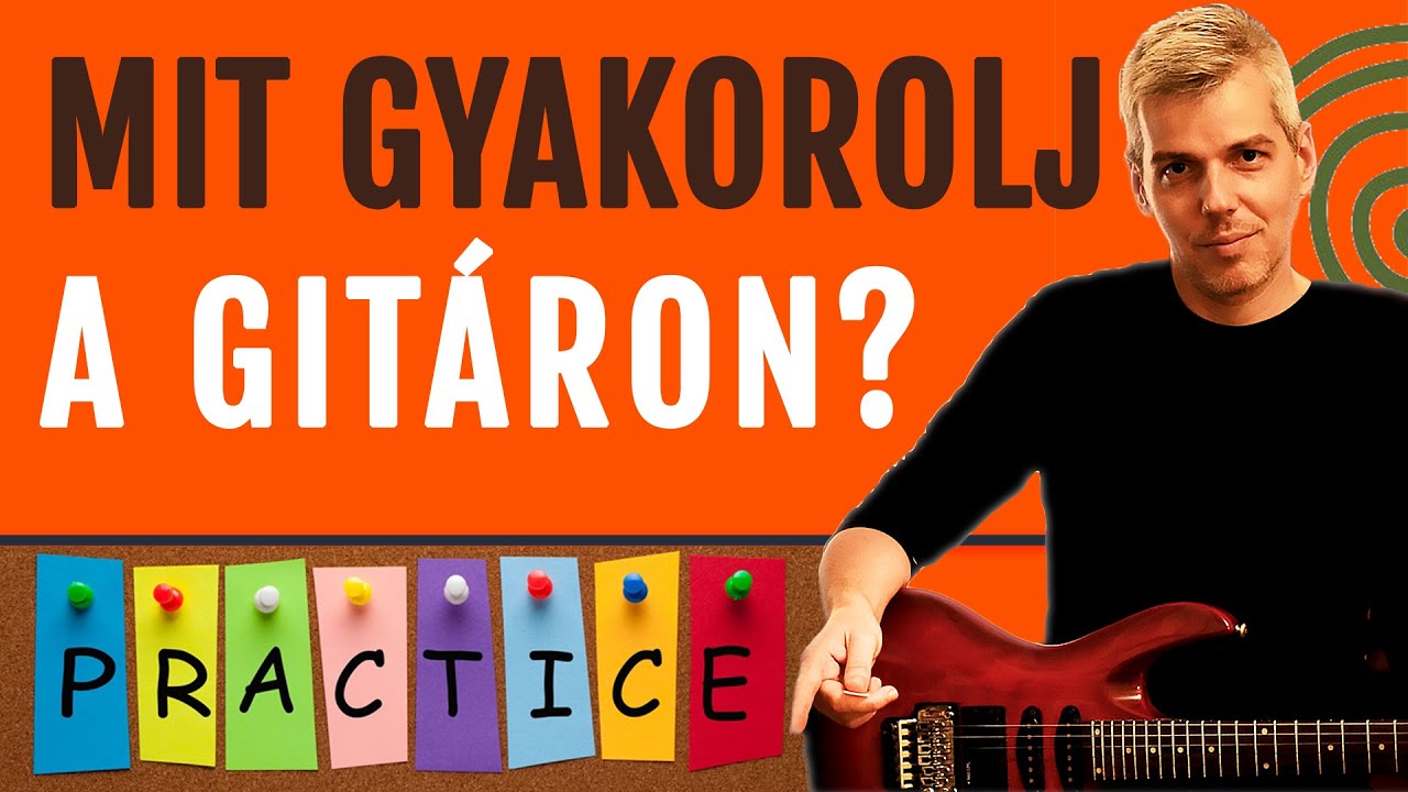 Mit gyakorolj a gitáron? | Szólómánia S04E05