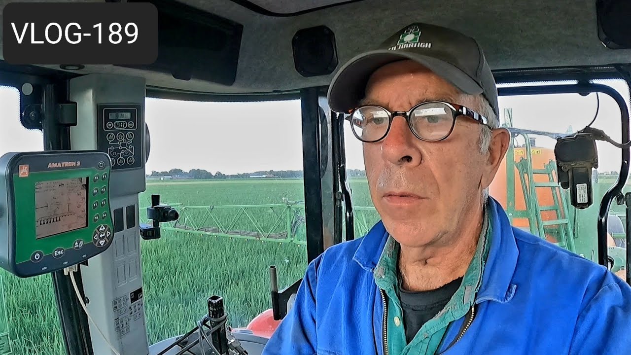 FARMVLOG #189 uien en aardappelen spuiten