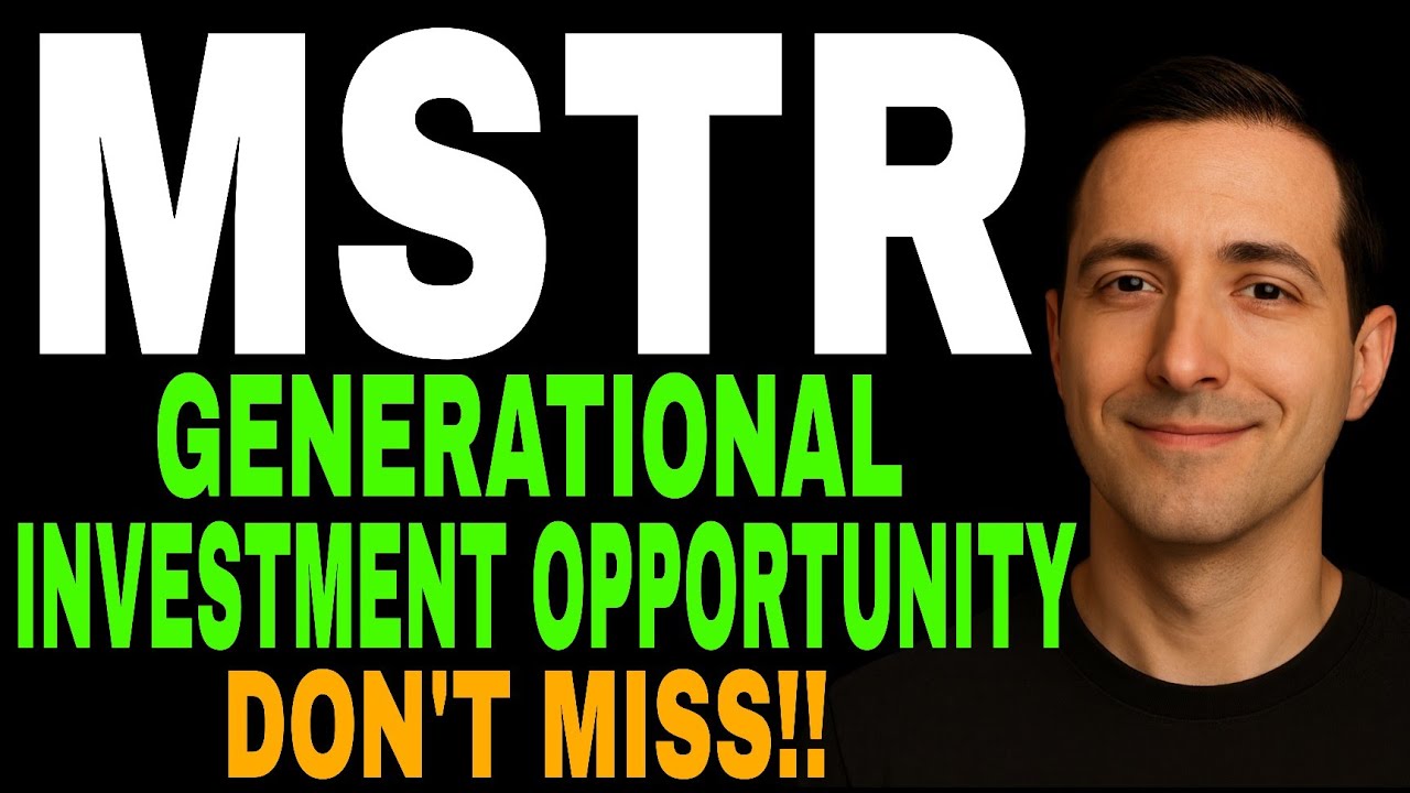 Is MSTR a Once-in-a-Generation Bet? $13M Bitcoin & the $10.5T Valuation Thesis 