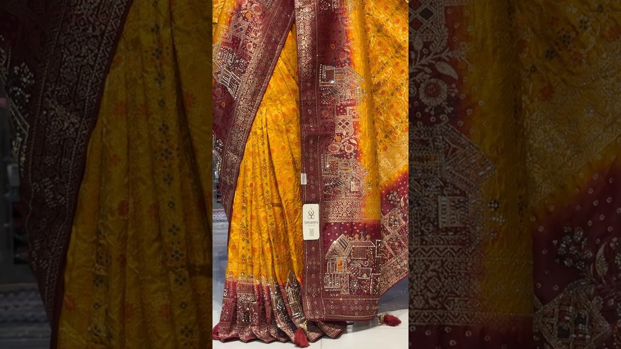 Order.8630954375☎️📞Free Delivery🚚 KarvaChauth Special Jaipuri Saree Design #shortsfeed #shrots