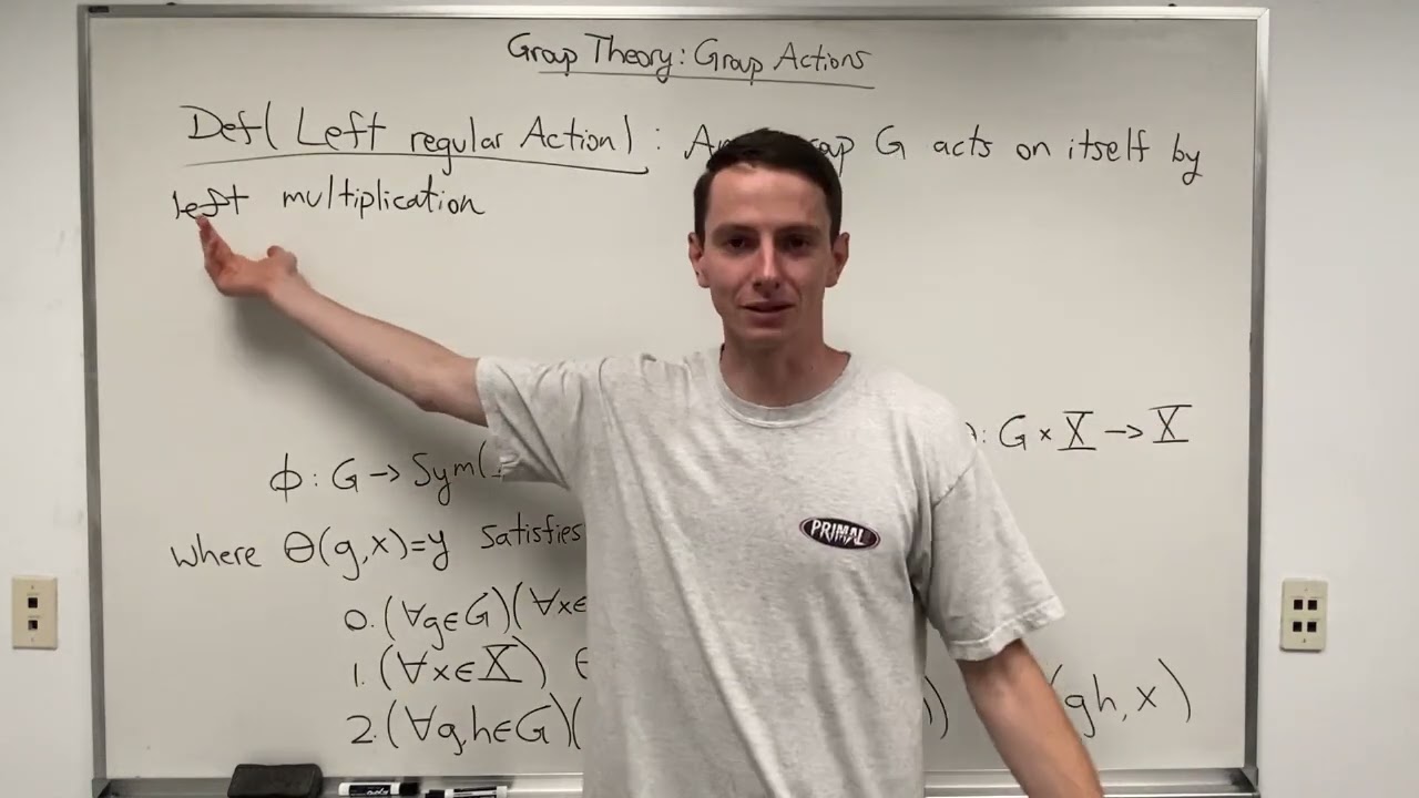 Group Theory: Lecture 17/30 - Examples of Group Actions