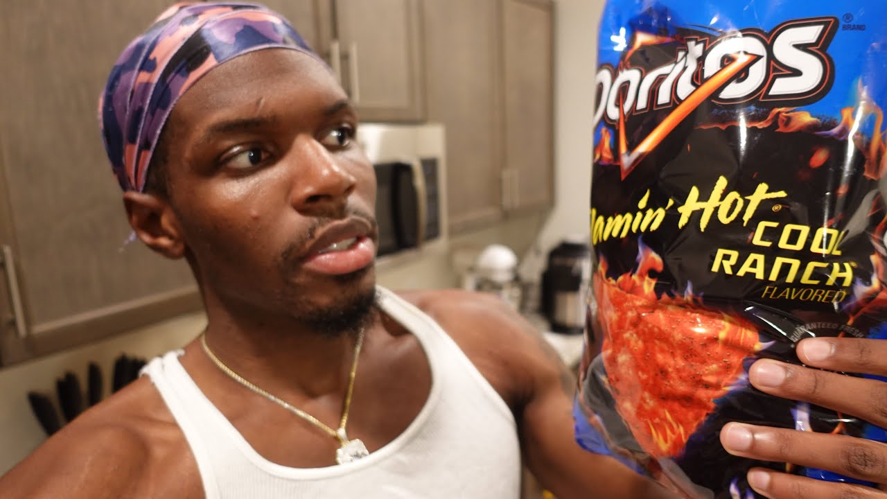 I Tried these NEW Flamin Hot Cool Ranch Doritos!! 🥵
