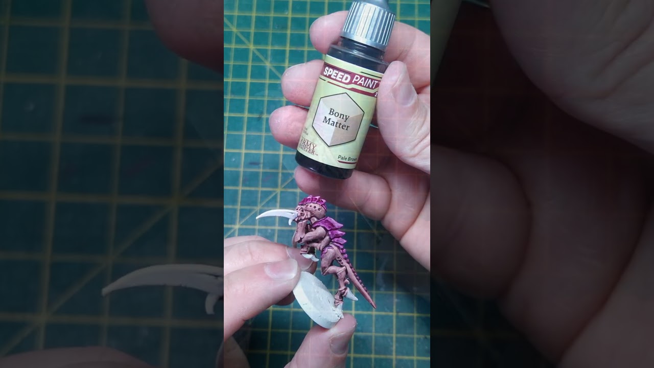 How To Paint Tyranids - Speed Paints - Random Colours #warhammer40k #warhammer #tyranids #40k