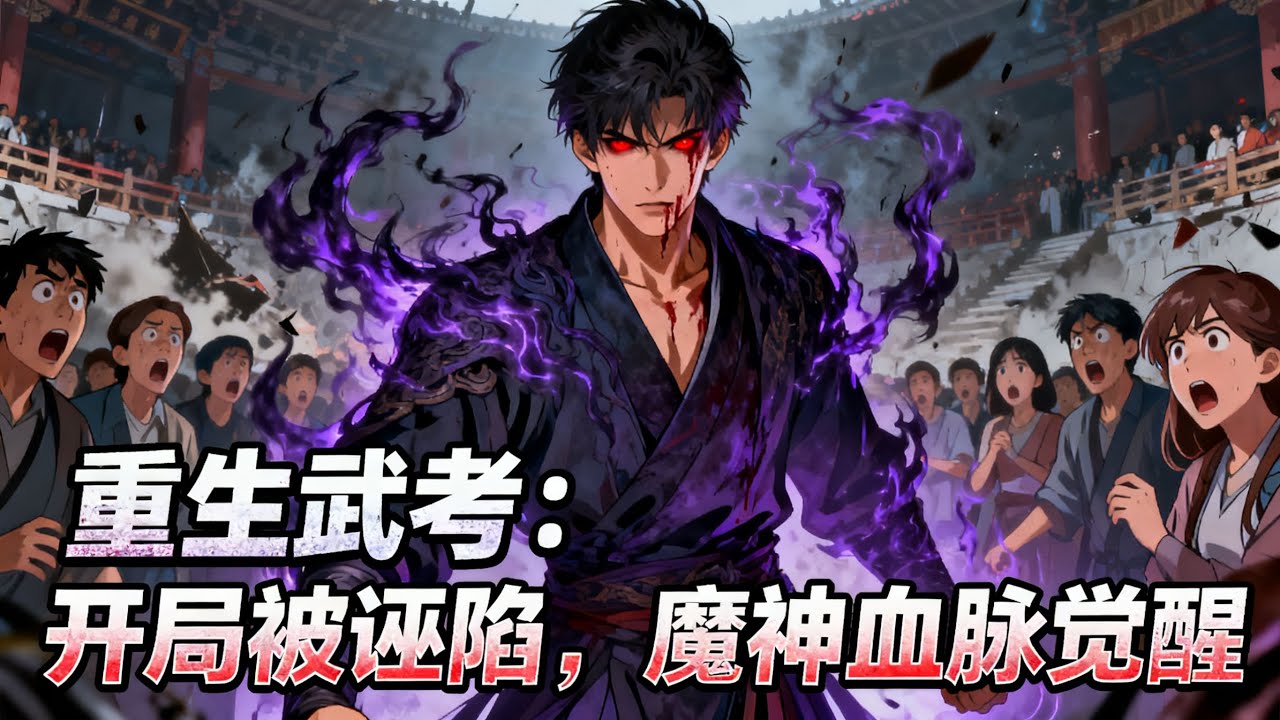 《重生武考：開局被誣陷，魔神血脈覺醒》重生回到被女友和養子聯手誣陷的武考現場，我激活魔神系統，殺戮變強，搜魂術直接讀取記憶自證清白！#漫畫解說#小說推薦#爽文#異能#無敵流#小左說漫