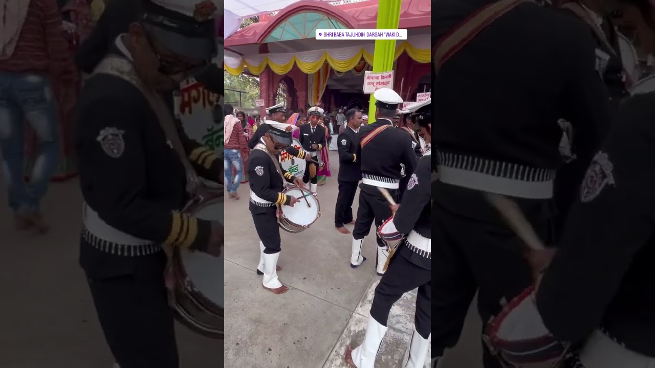 Mangal deep band party Nagpur, waki darbar baba tajuddin 🚩🙏🏻 | Nagpur famous ￼band party |