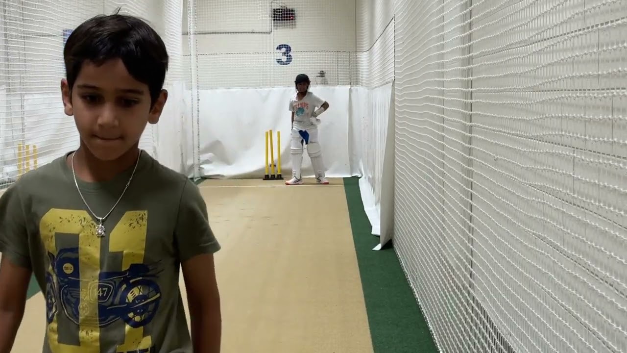 Cricket Net session Part 1 in New Zealand 