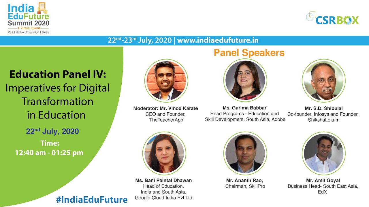 Imperatives for Digital Transformation in Education