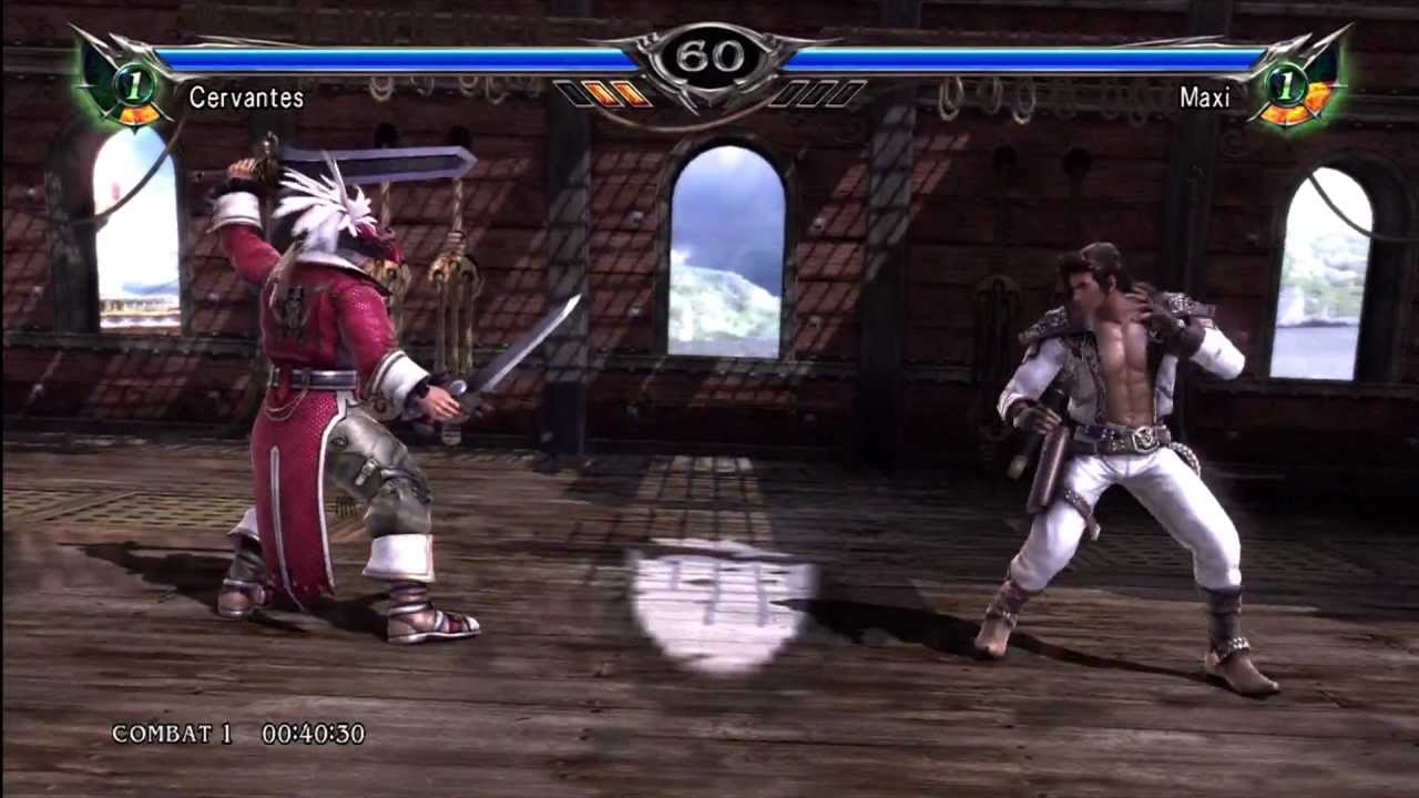 Soul calibur 5 arcade mode cervantes
