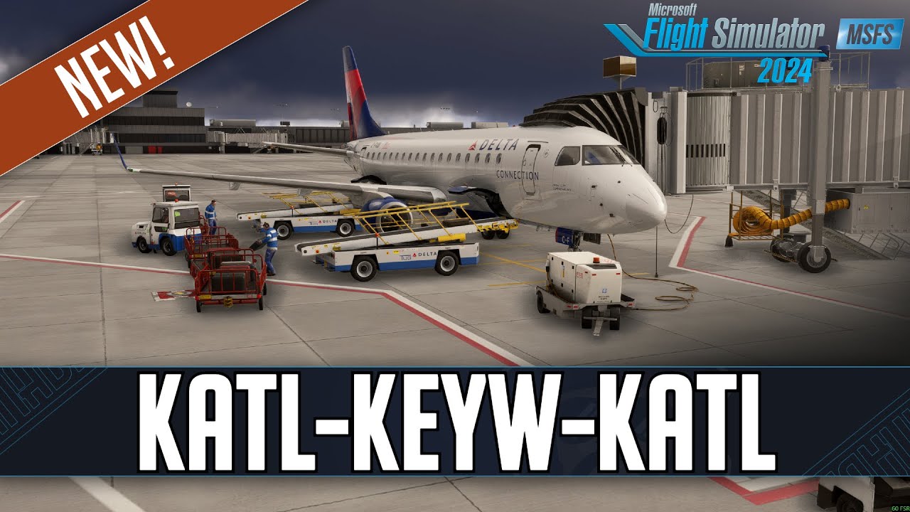 FSS EJets for MSFS2024 | VNAV!? | Real World Endeavor OPS | Atlanta - Key West (Round-trip) | VATSIM