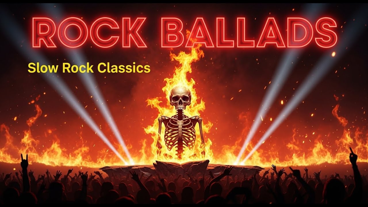 Best of 70s Slow Rock Ballads | Scorpions Inspired Nostalgic Rock Collection