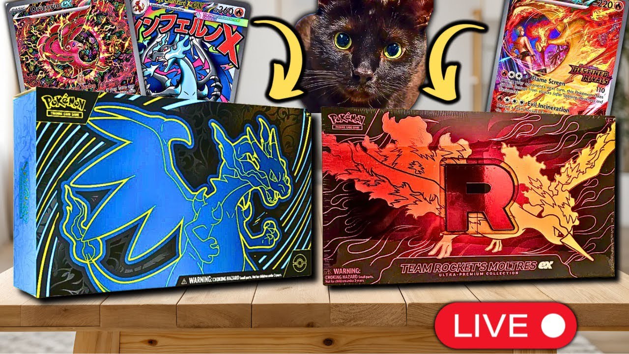 I’m Mega Charizard UPC VS Team Rocket’s Moltres UPC! Join Me Now!