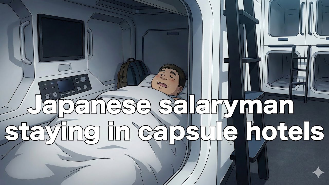 Should I live in a capsule hotel? Japanese salaryman
