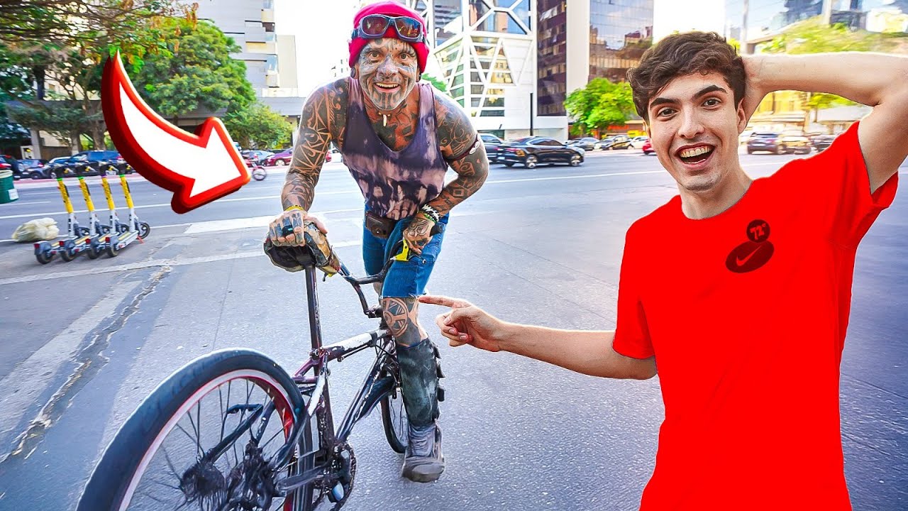 Ele Tem Quase 60 Anos e Faz as Melhores Manobras de Bike