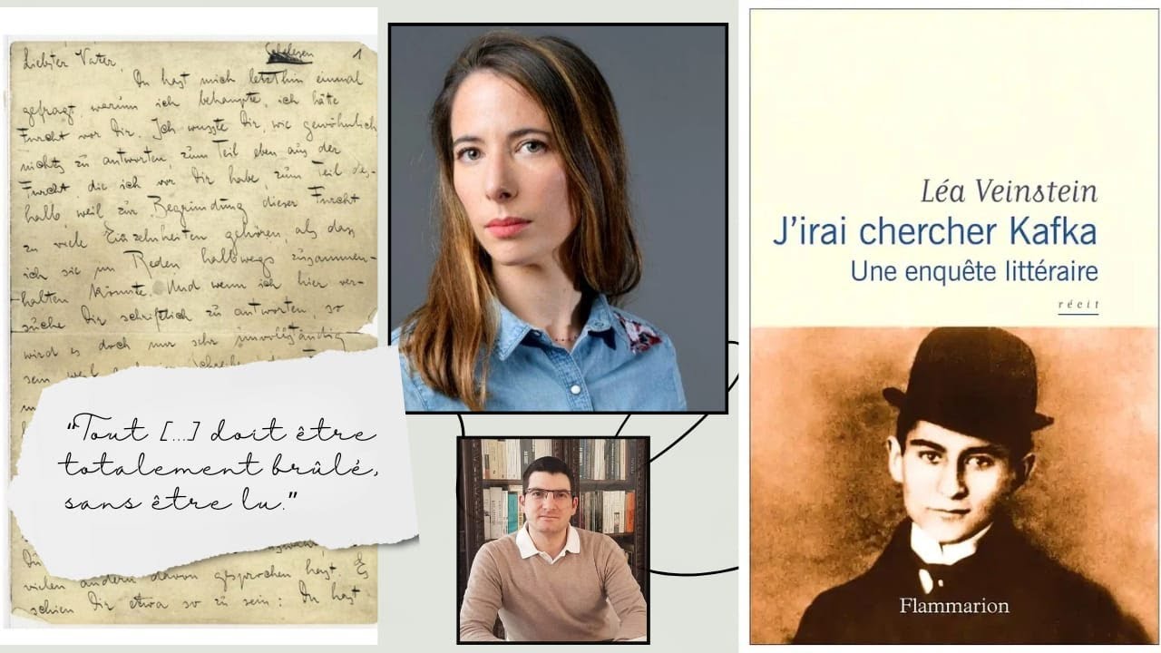 🖋️ J'irai chercher KAFKA, une enquête littéraire - Léa Veinstein/PCJ (interview, 30/5/2024) 📖