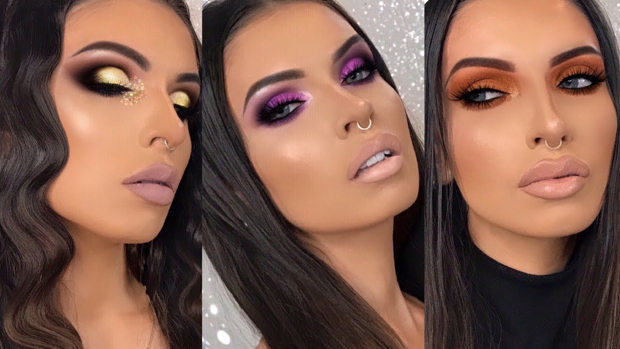 3 LOOKS 1 PALETTE USING TOO FACED CHOCOLATE GOLD PALETTE