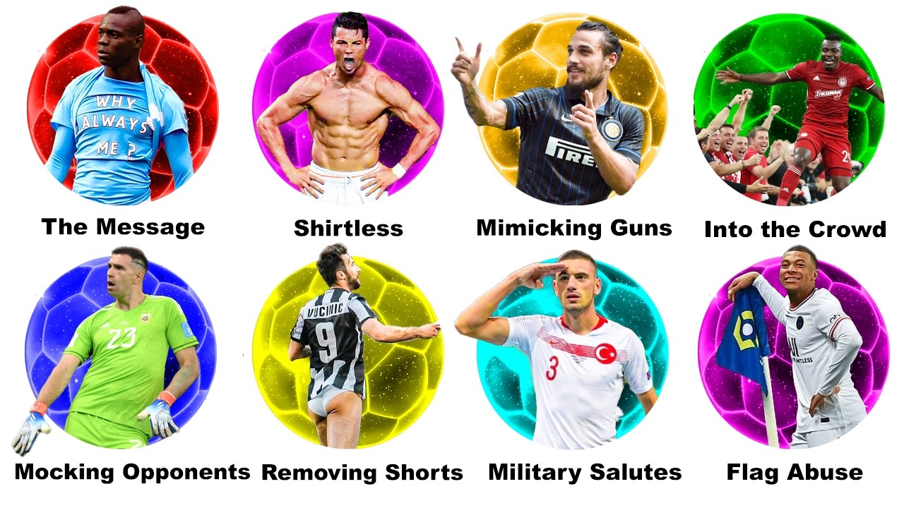 Every Banned Football Celebration Explained In 8 Minutes
