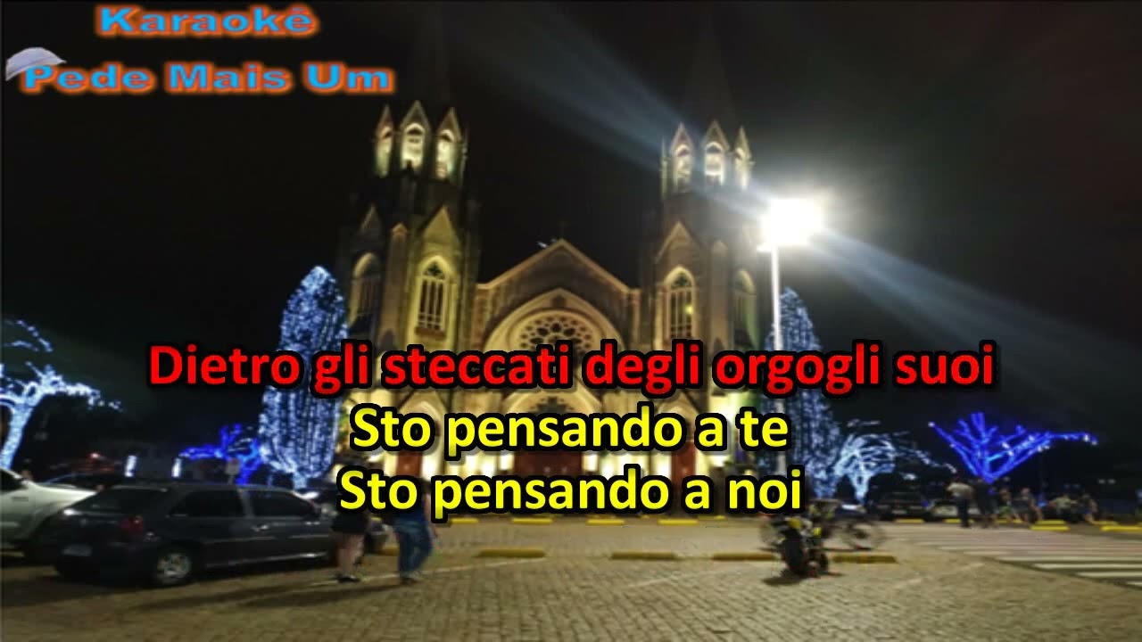 Eros Ramazzotti - Cose Della Vita(Karaokê)
