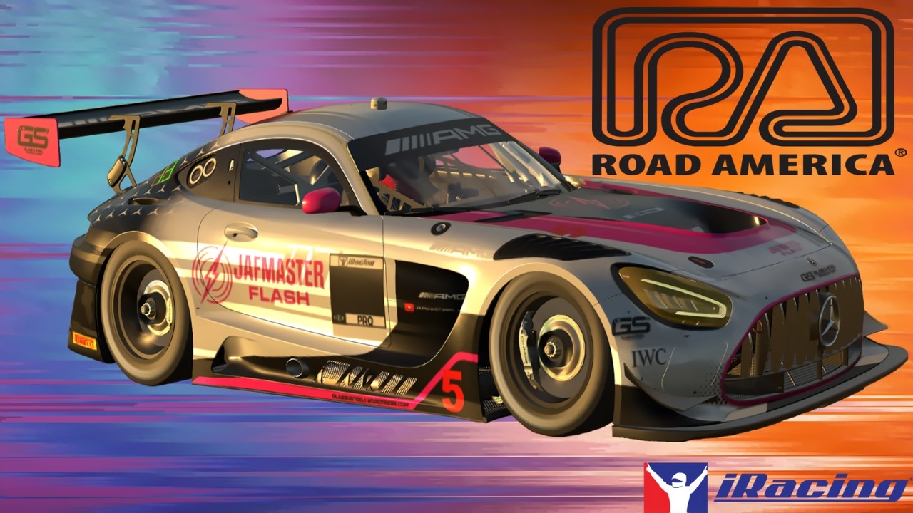 Эта гонка на Mercedes AMG GT3 в iRacing пошла ужасно не так…