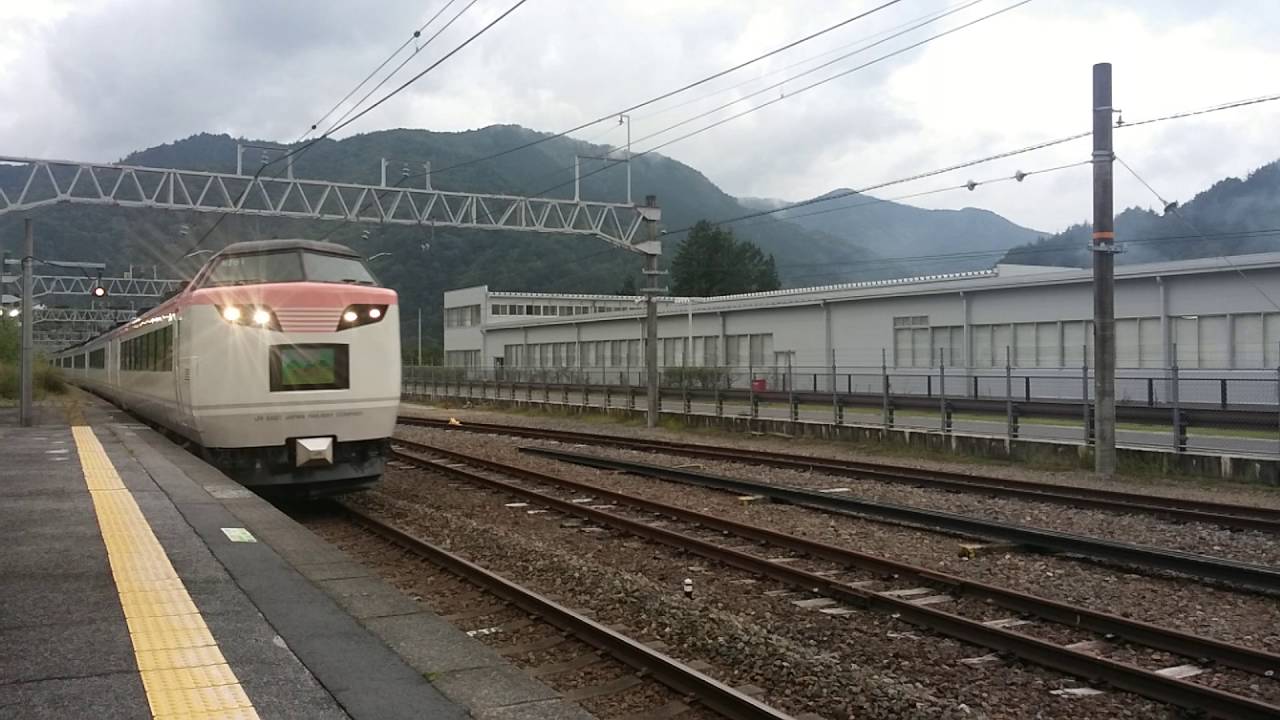 【初運行】快速いろどり木曽路号(9825M) 長野行き 通過＠上松駅