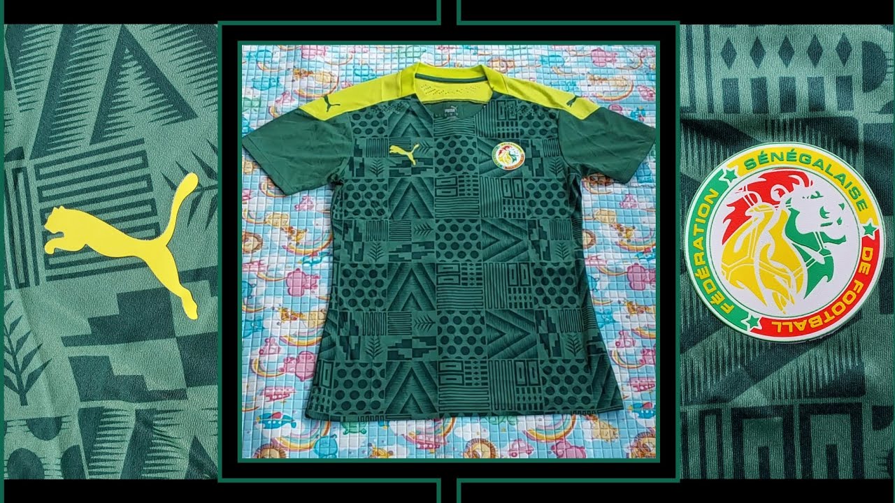 #15 #DETAIL JERSEY SENEGAL AWAY 2020 (PLAYER ISSUE) 🟢