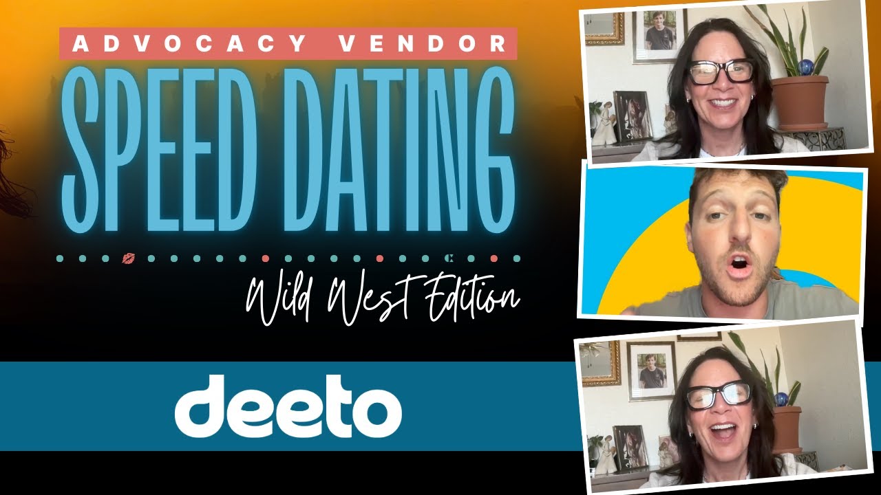 Deeto Demonstration and Customer Testimonial - Advocacy Vendor Speed Dating by Captivate Collective