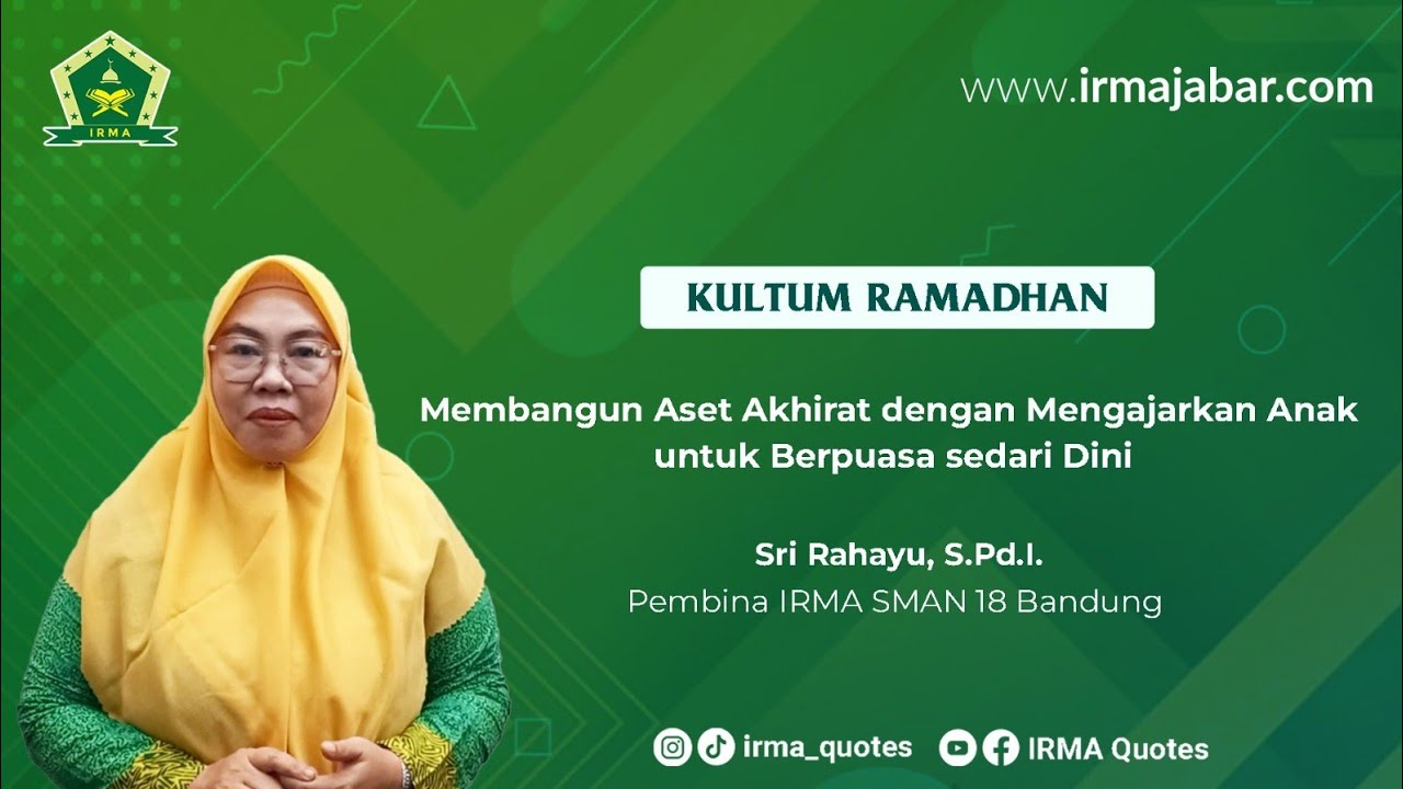 Membangun Aset Akhirat dengan Mengajarkan Anak untuk Berpuasa sedari Dini