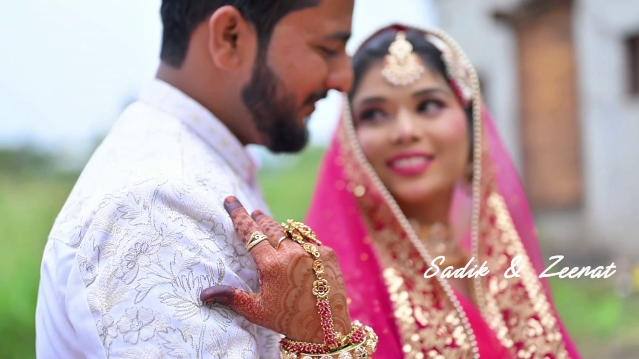 💫 हमसफर 👩‍❤️‍👨 || Muslim Wedding Highlight || SADIK❤️ZEENAT || #wedding #weddingphotography #couple 