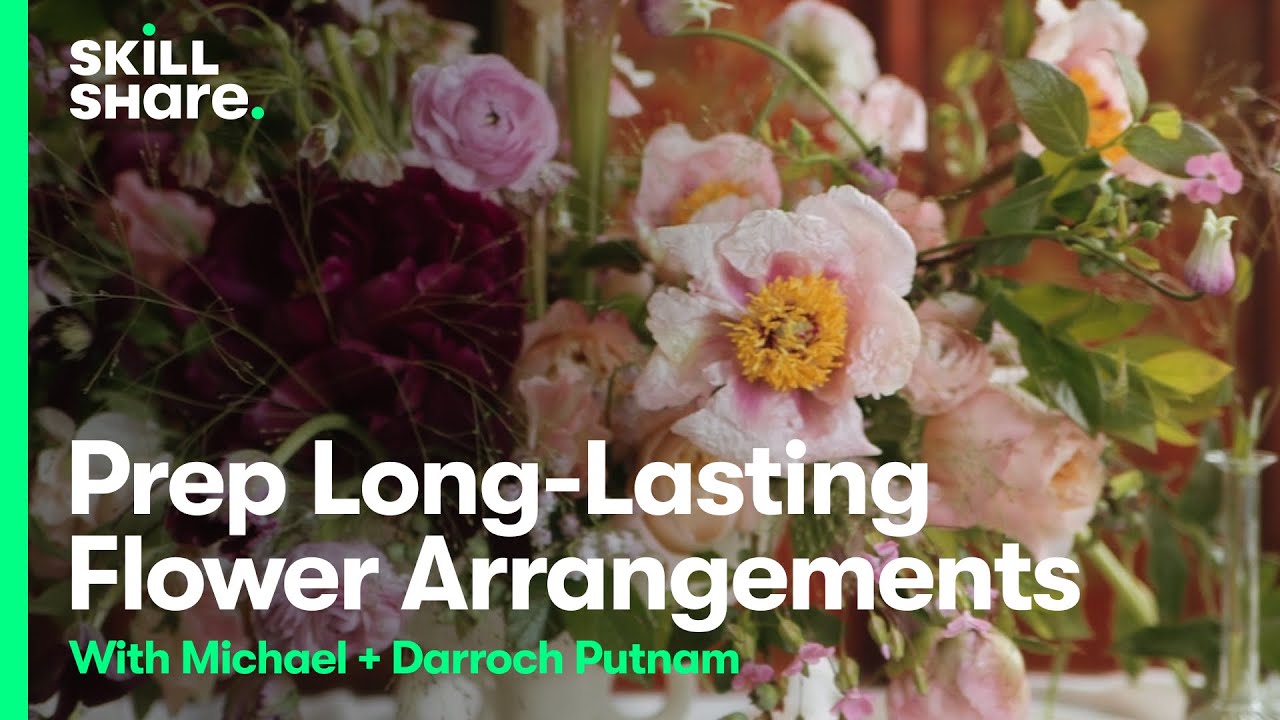 How to Prep Flowers for a Long Lasting Arrangement