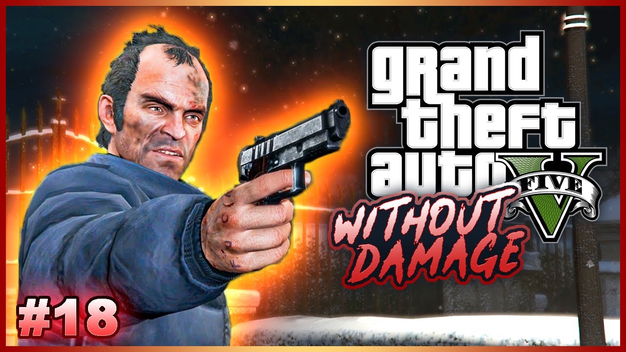 Completing GTA V Without Taking Damage? - No Hit Run Attempts (One Hit KO) #18