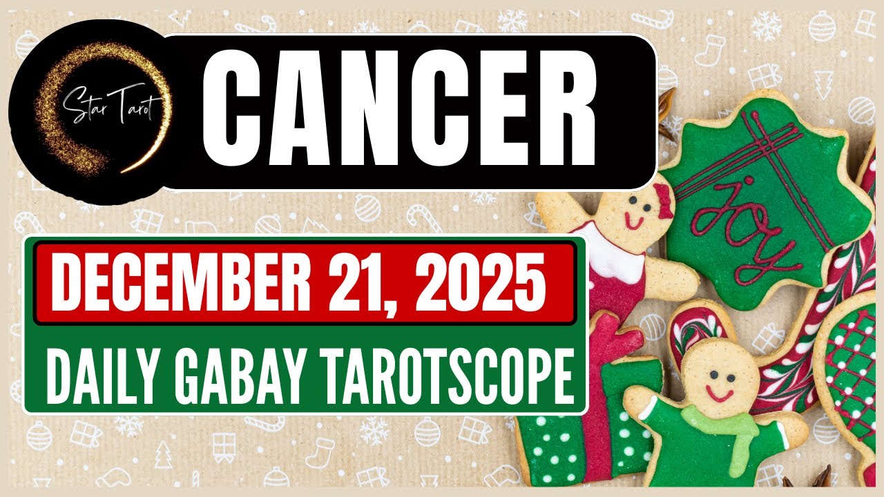 ANO'NG MENSAHE SA'YO NI UNIVERSE CANCER DECEMBER 21, 2025  💫GABAY TAROTSCOPE