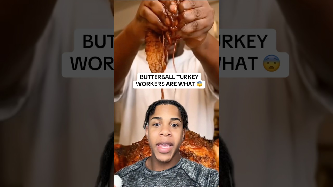 Beware of butterball turkeys 🤢 #butterballturkeys #thanksgiving #shorts
