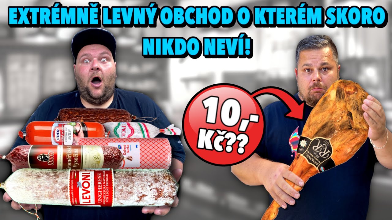 Na&scaron;li jsme EXTR&Eacute;MNĚ LEVN&Yacute; obchod, o kter&eacute;m skoro NIKDO NEV&Iacute;!