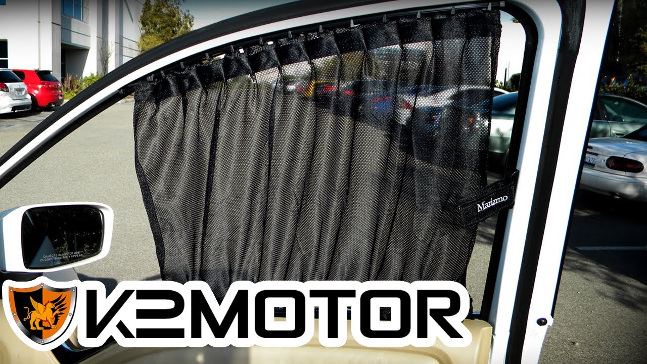 K2 MOTOR INSTALLATION VIDEO: UNIVERSAL VIP SLIDING WINDOW CURTAIN