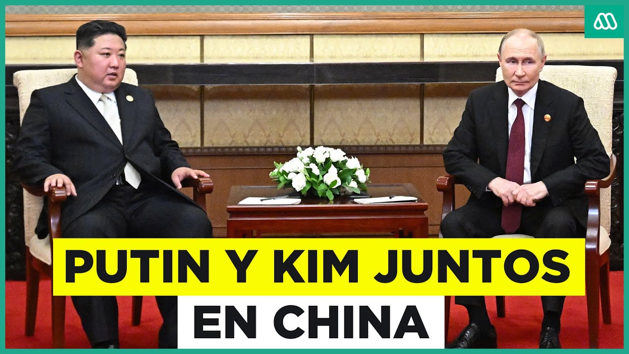 Putin y Kim Jong-Un juntos en China en gran desfile militar
