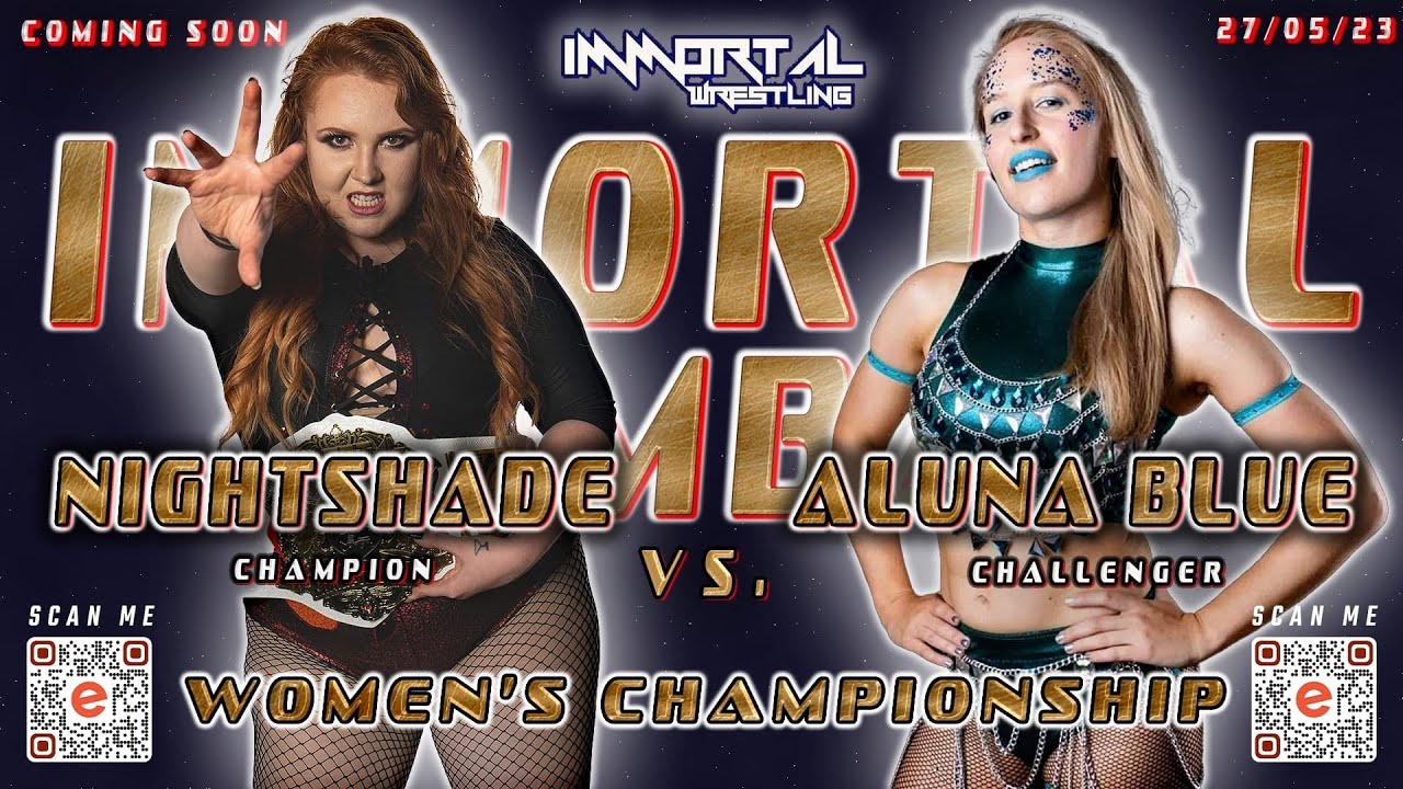 Nightshade vs Aluna Blue | Women's Championship Full Match | IMMORTAL KOMBAT I 27.05.23