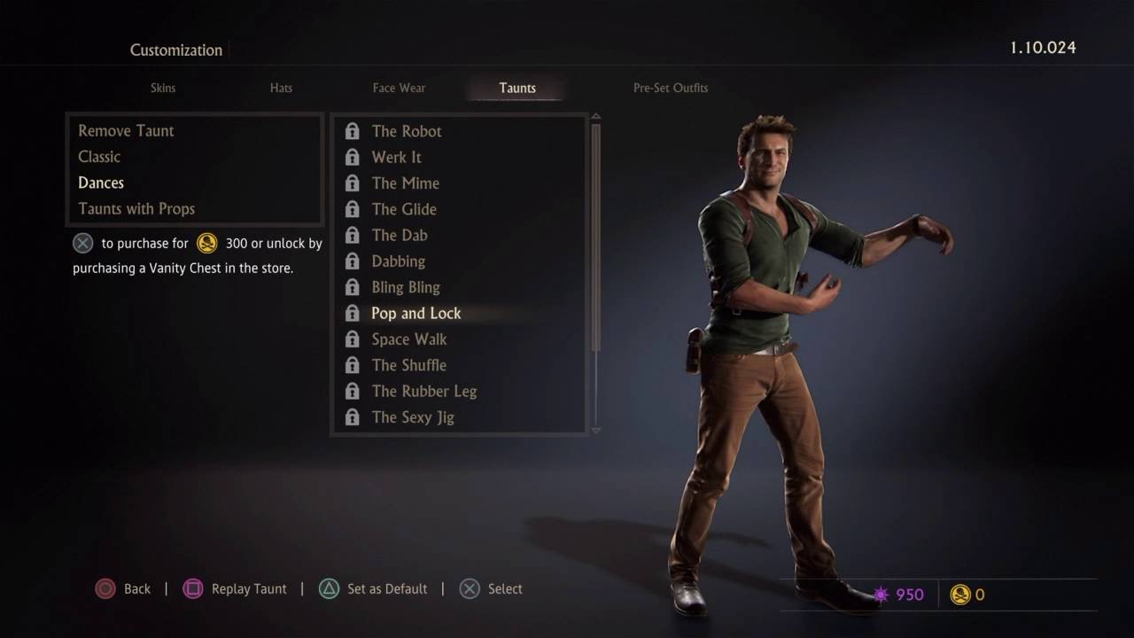 Uncharted Taunt Dance 
