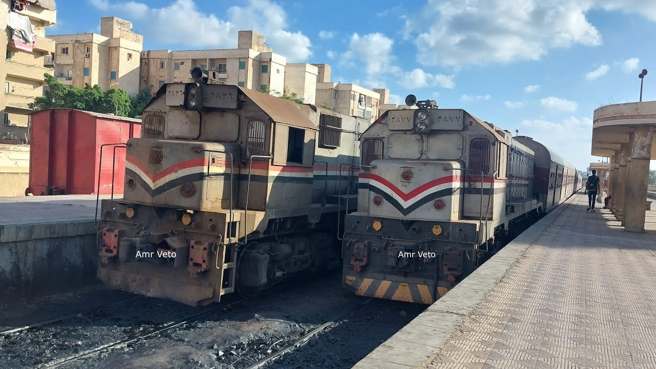 رحلة كاملة في قطار ابو قير من محطة مصر الى ابو قير ٢٠٢٣ - Full trip in Abu Qir train 2023