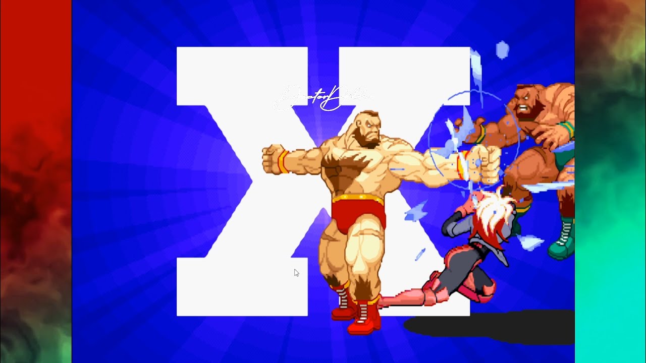 X-Men Vs Street Fighters: Rogue - Zangief Sinergy Limit Break Combo