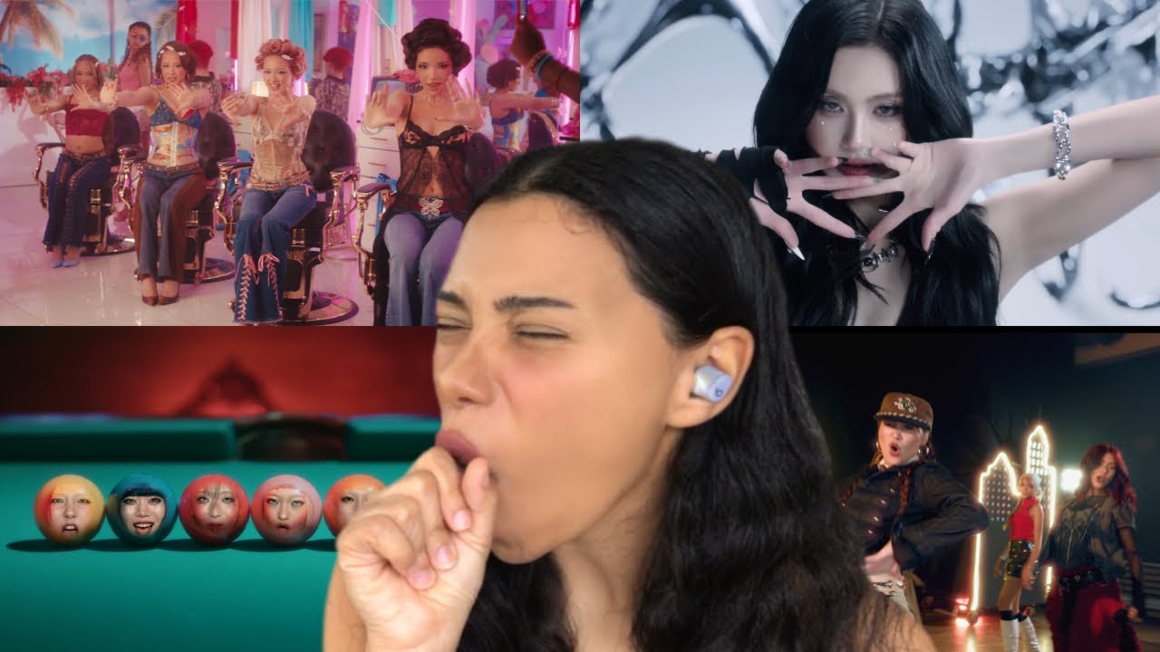 GIRLSET 'Tweak' / EVERGLOW 'CODE' / HANA 'ALL IN' / BINI 'Unang Kilig' MV | REACTION!!