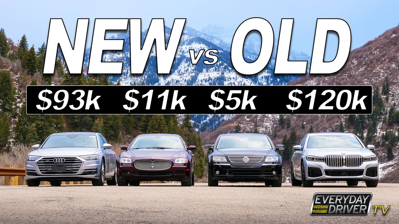 New vs Old Luxury Sedans - Worth it? | Everyday Driver TV Season 6