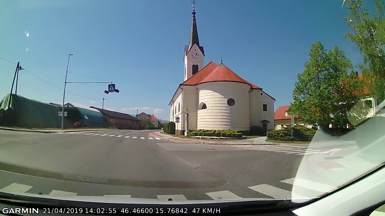 DRIVE #516: Ptuj-Zlatoličje-Maribor (Slovenia) (timelapse 4x) *Read Description*