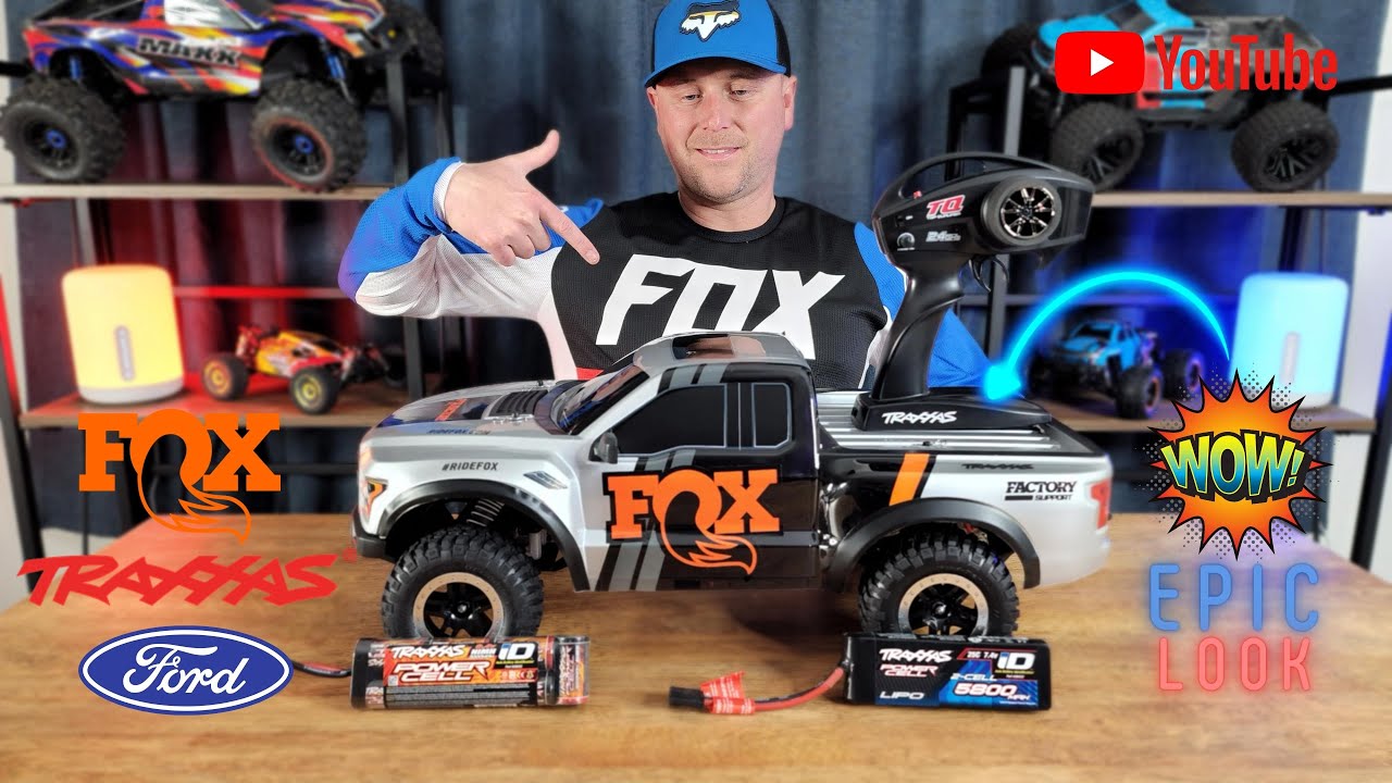 FOX Racing Ford Raptor - The Best Looking RC Baja Truck - Traxxas