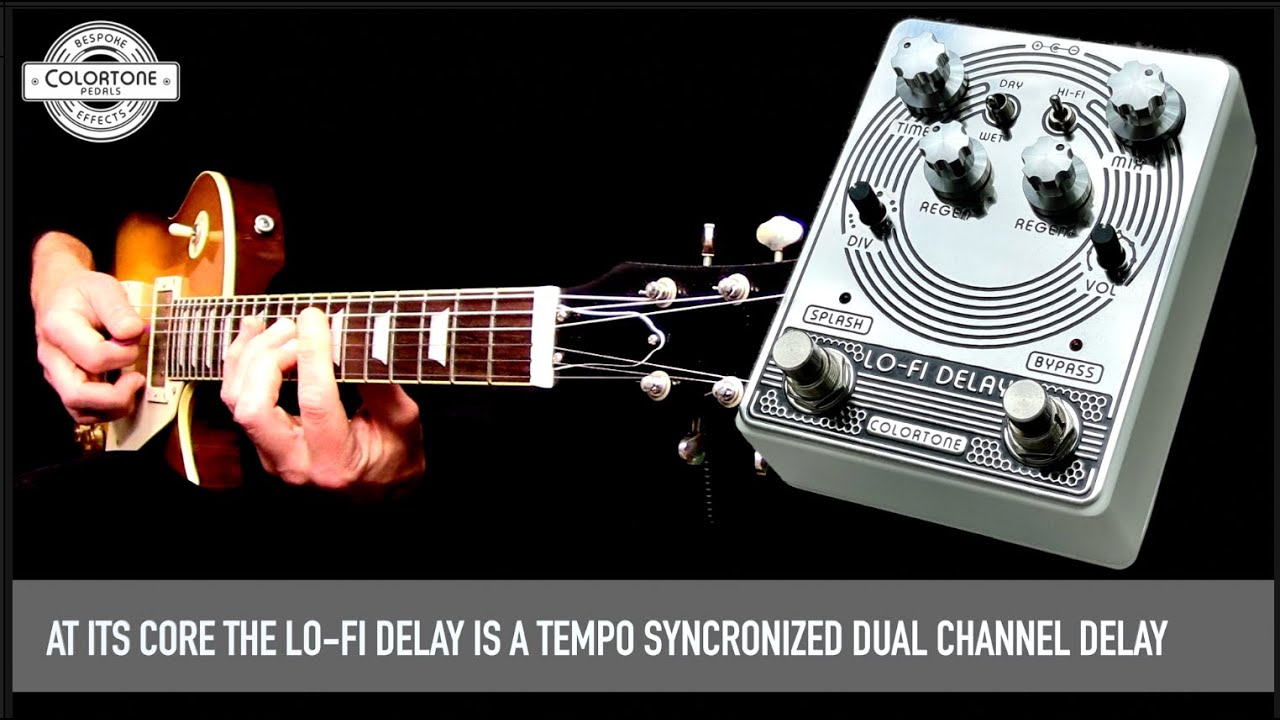 COLORTONE PEDALS LO-FI DELAY