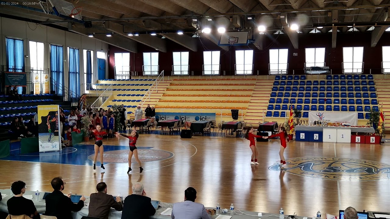 2ème passage Rock artistique fédéral U12 duo/trio