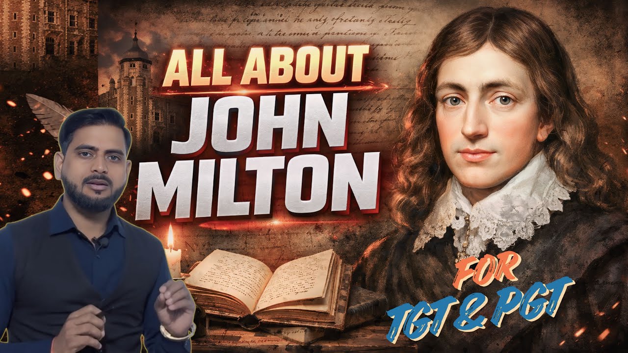 The Blind Poet Who Defied Kings: The Epic Story of John Milton at Competition Conservatory| Amit Sir