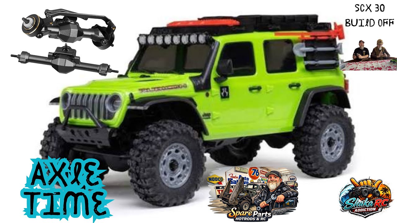 Scx 30 Build off.. Axle Time ep4